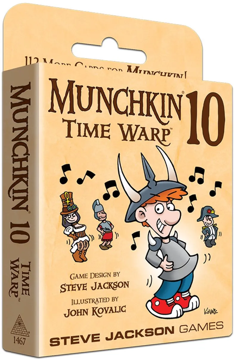 Steve Jackson Games Munchkin 10 Time Warp Uitbreiding
