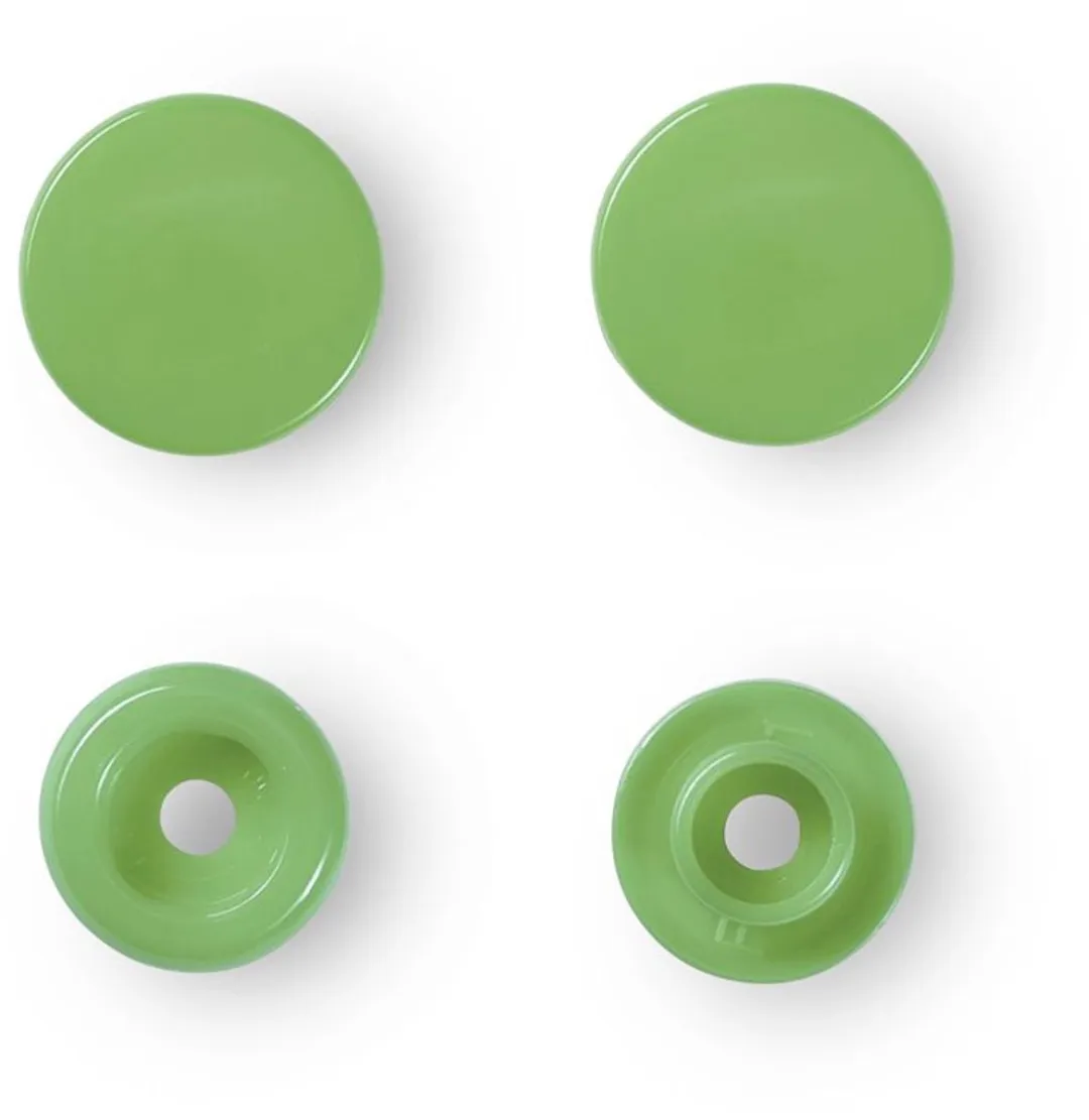 Prym Drukknoop ColorSnaps 12,4mm Lichtgroen - 30 Stuks