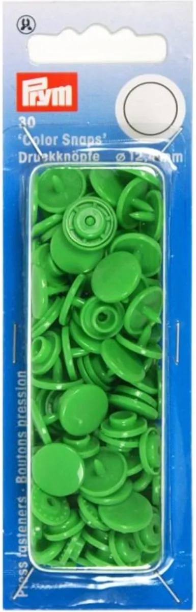 Prym Drukknoop ColorSnaps 12,4mm Lichtgroen