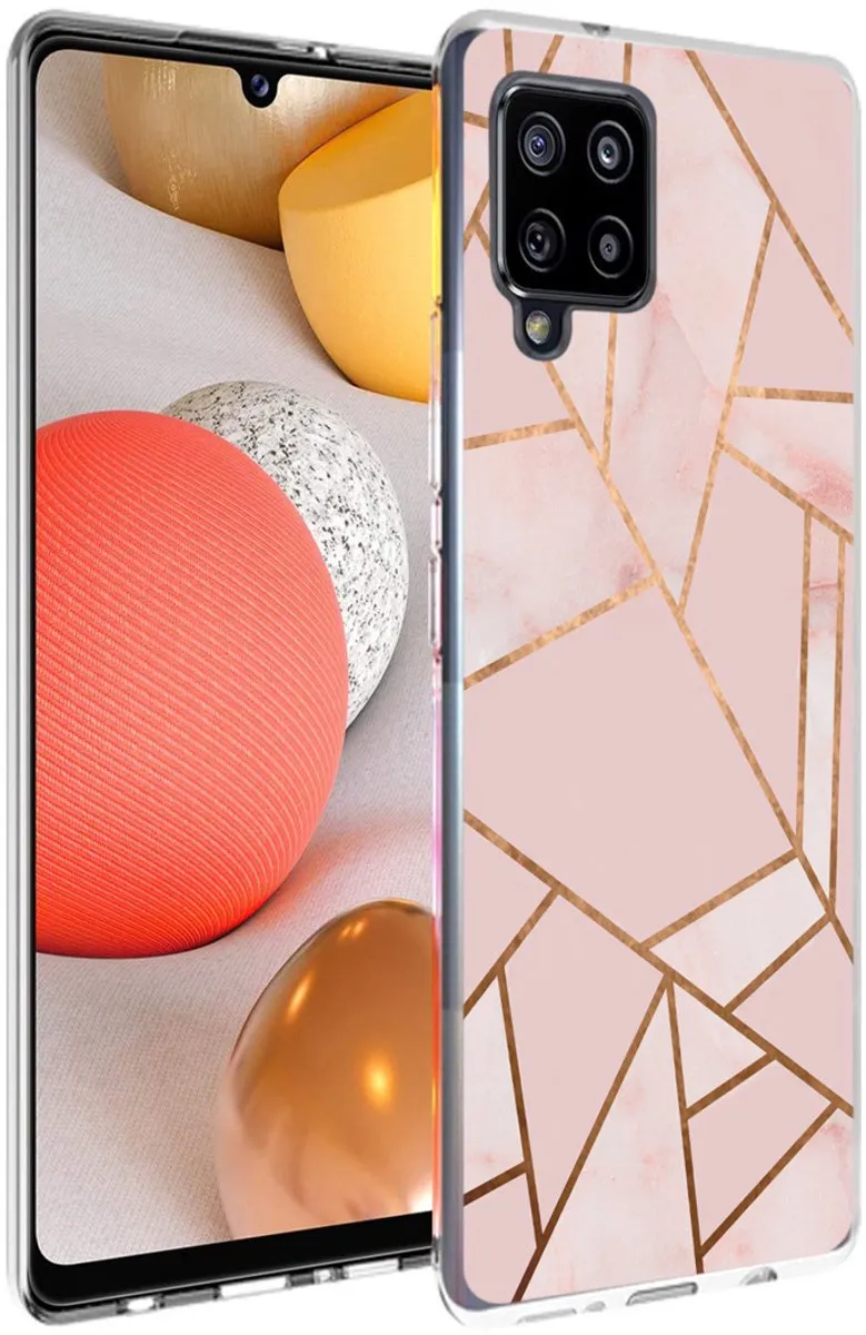 Imoshion Hoesje Samsung Galaxy A42 Pink Graphic