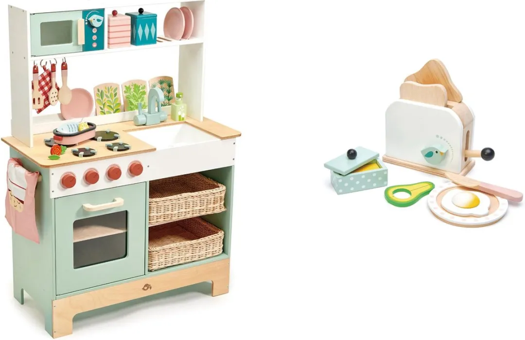 Tender Leaf Toys Keukentje met Ontbijtset