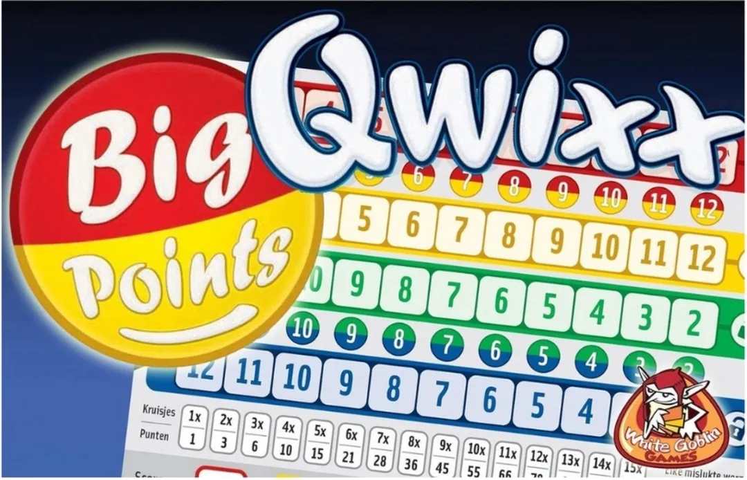 White Goblin Games Qwixx Big Points & Mixx Spellenbundel - 2 Stuks - Multi