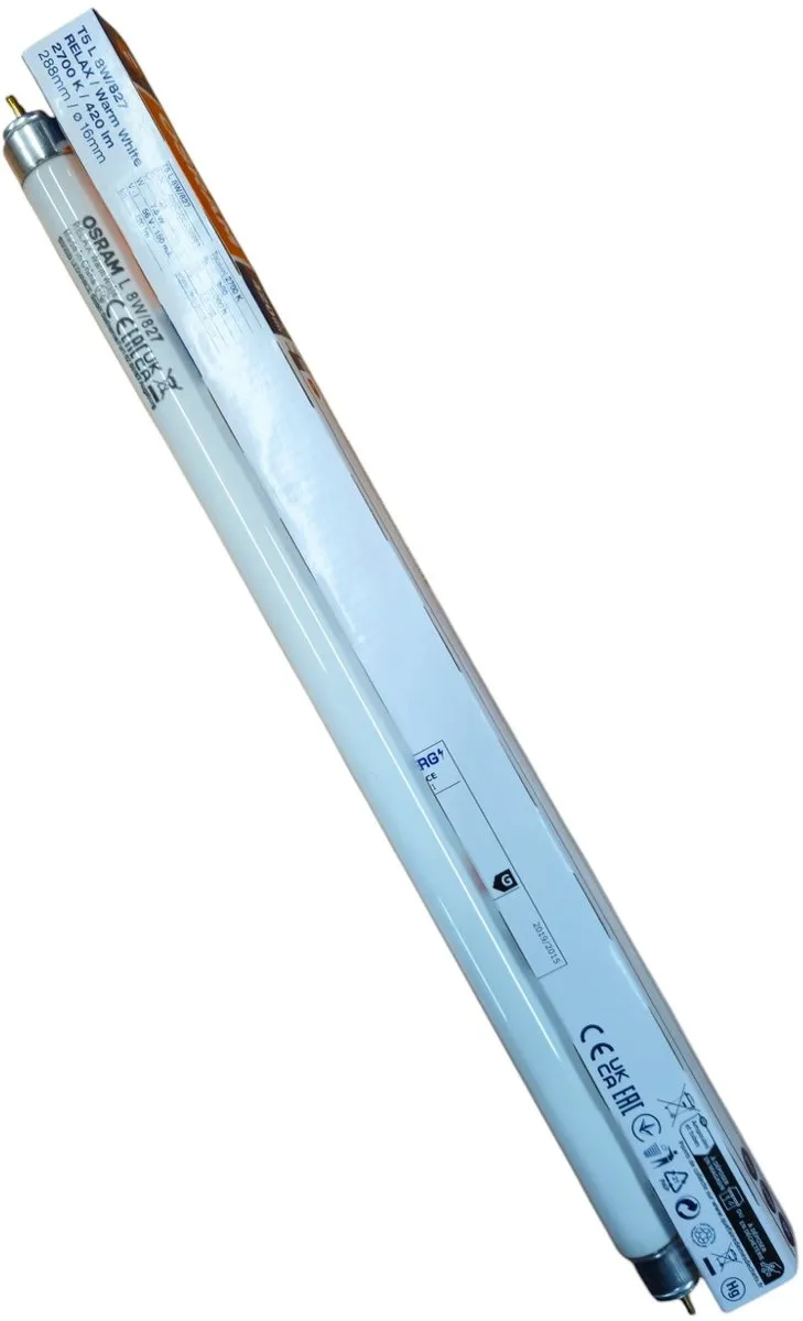 Osram G5 T5 TL-buis 8W 2700K - 300mm Mat - afbeelding 3 van 6