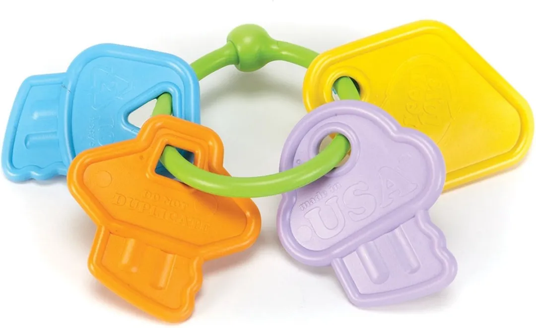 Green Toys Mijn Eerste Sleutels Rammelaar/Bijtring