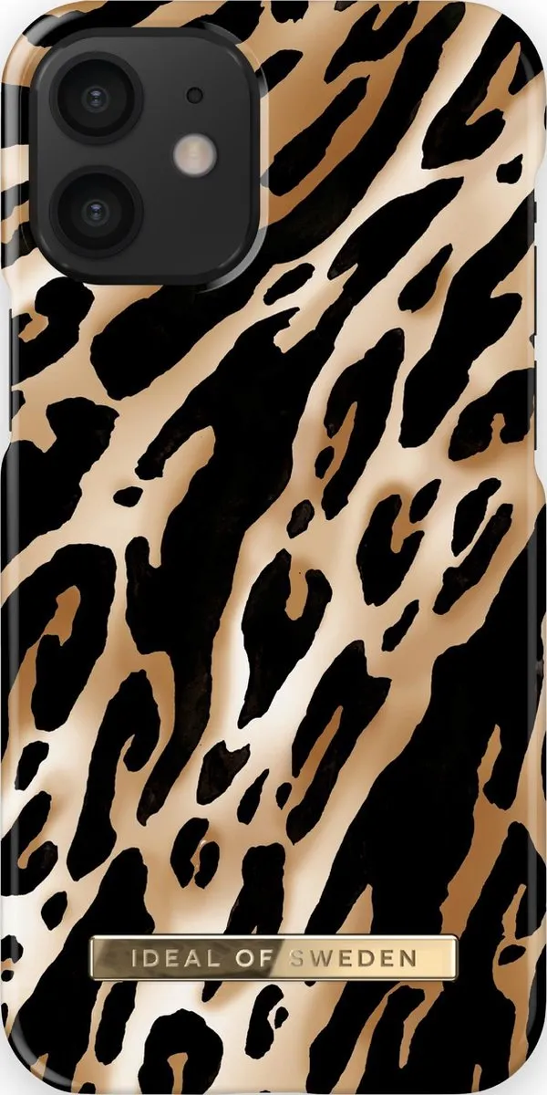 iDeal of Sweden iPhone 12 Mini Hoesje Iconic Leopard