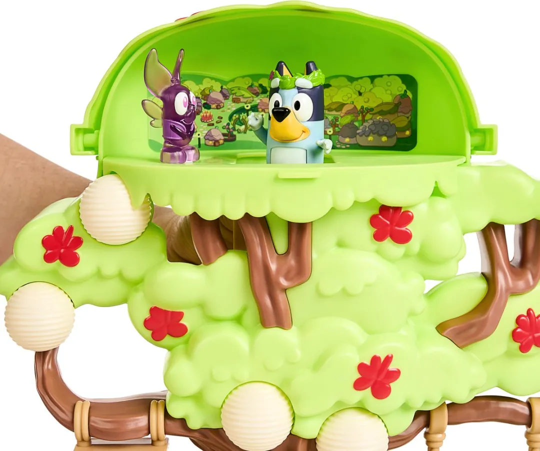 Moose Toys Bluey Boomhut Speelset 3680390 - Groen