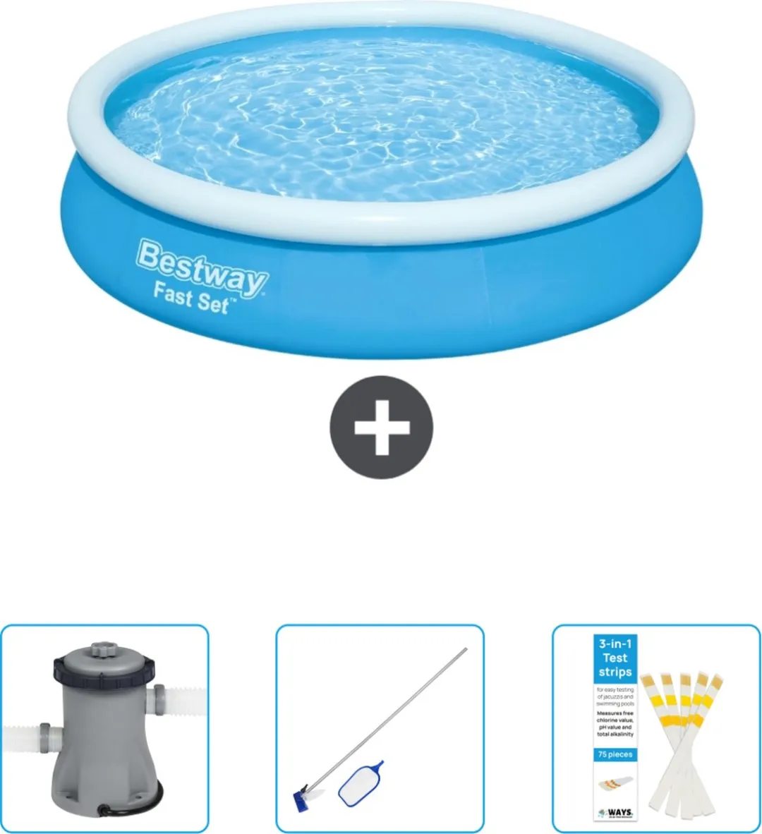 Bestway Fast Set Zwembad 366x76cm