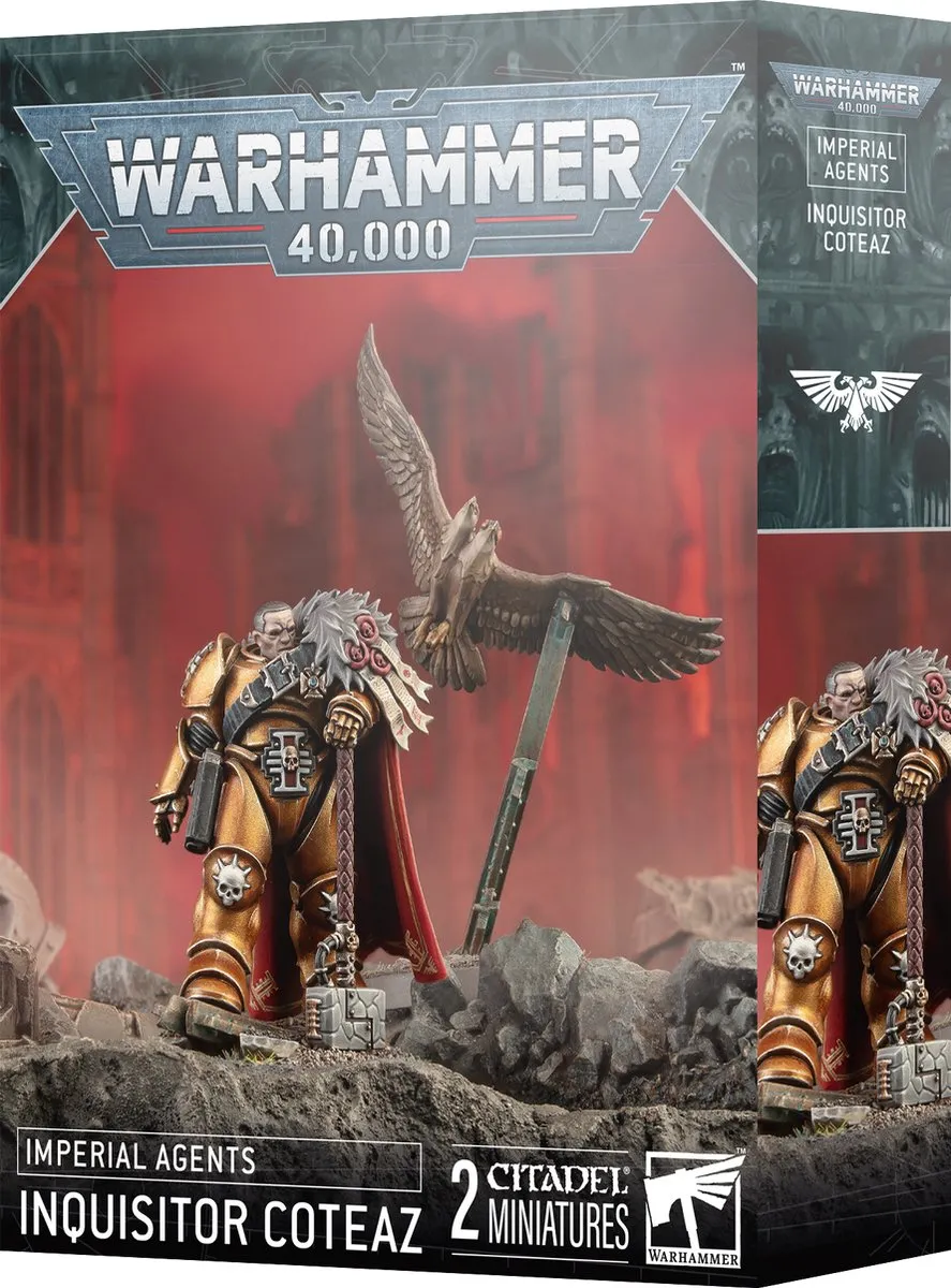 Games Workshop Warhammer 40K Inquisitor Coteaz 57-50