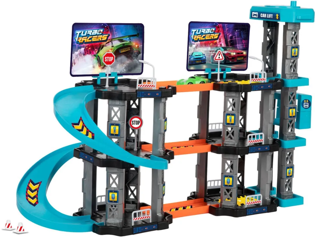 Toi-Toys Turbo Racers Parkeergarage 20002B