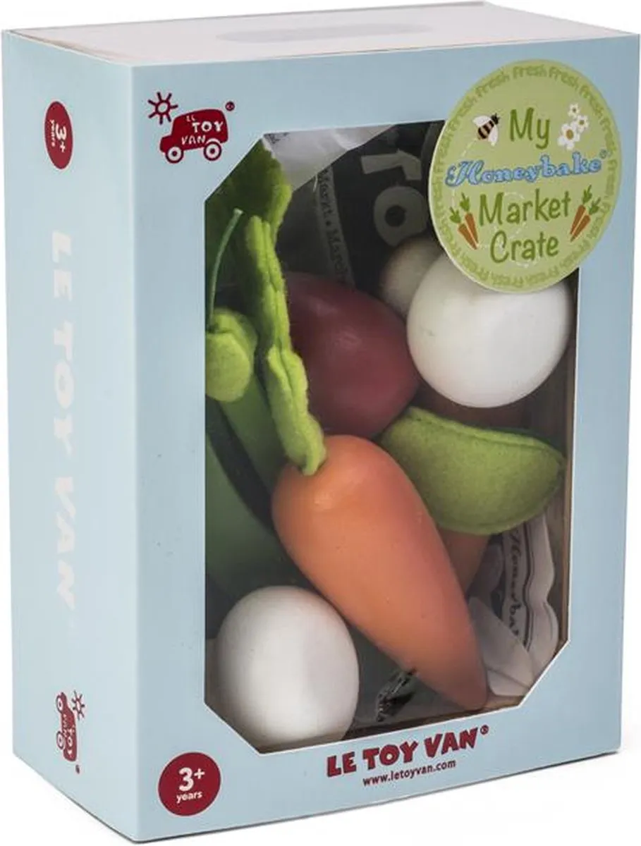 Letoyvan Honeybake Groentenkrat - Multicolor