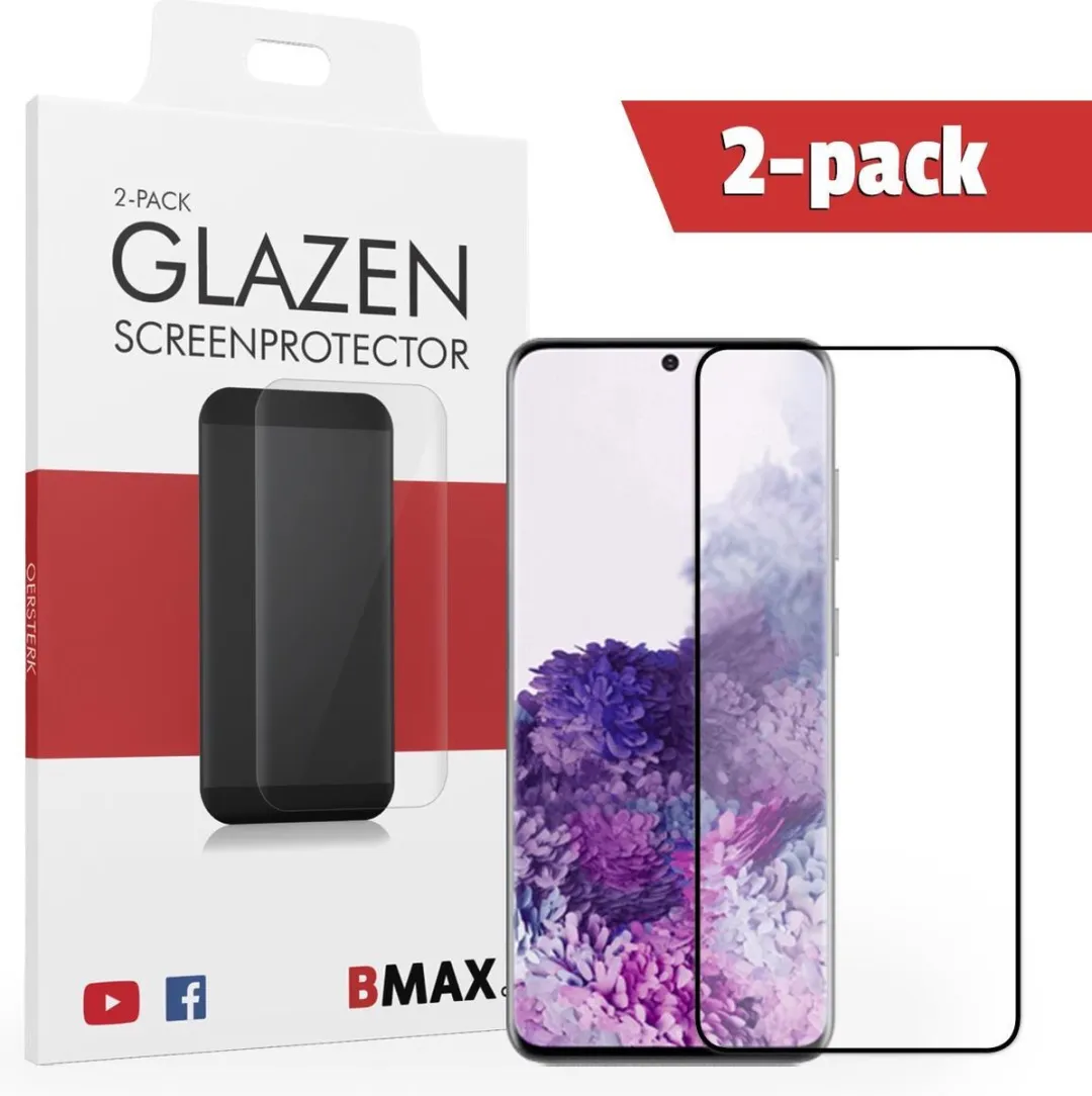BMAX Samsung Galaxy S20 Full Cover Glasbeschermer