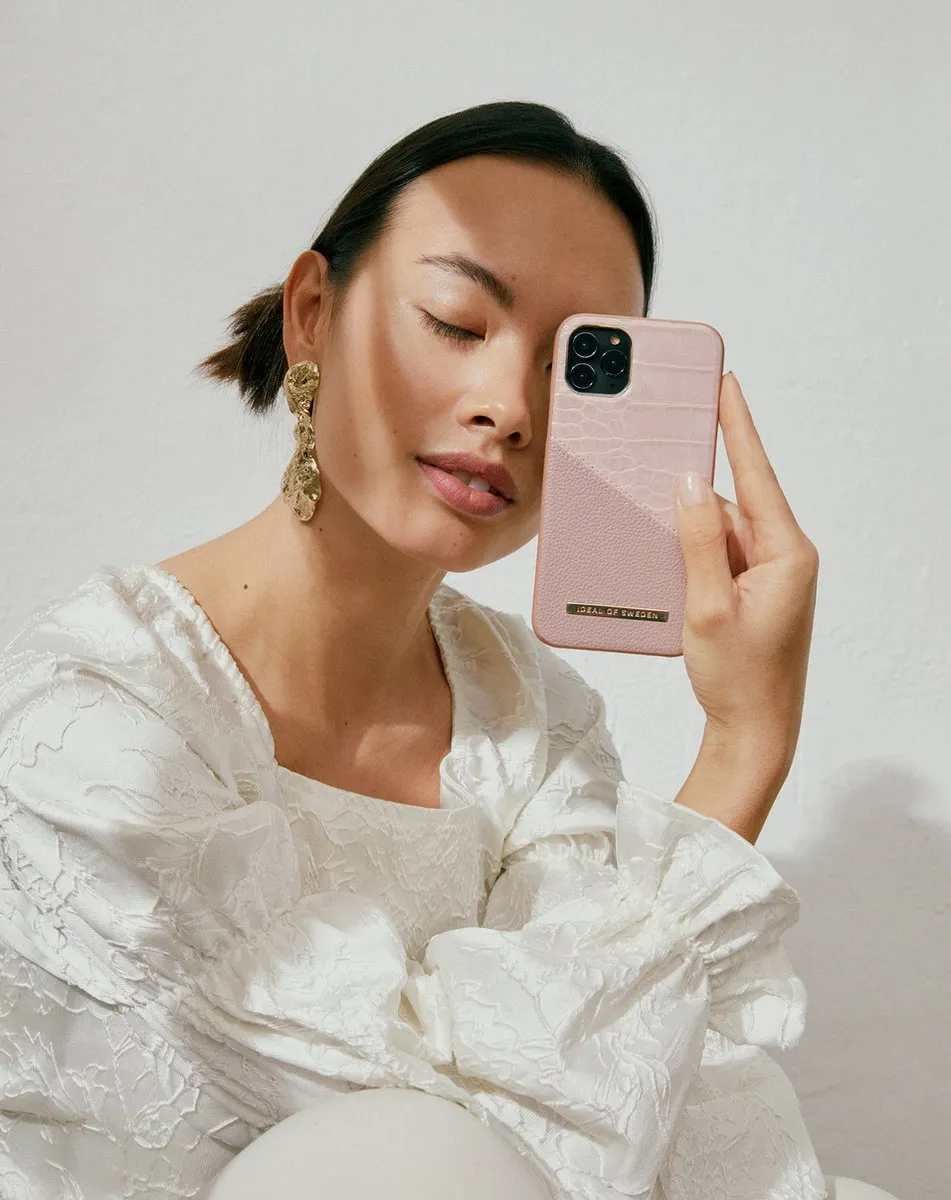 iDeal of Sweden iPhone 11/XR Atelier Case 202 - Rose Smoke Croco