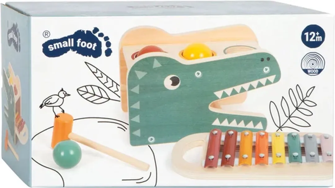 Small Foot Houten Xylofoon en Hamerbank Safari 12461 - Multi