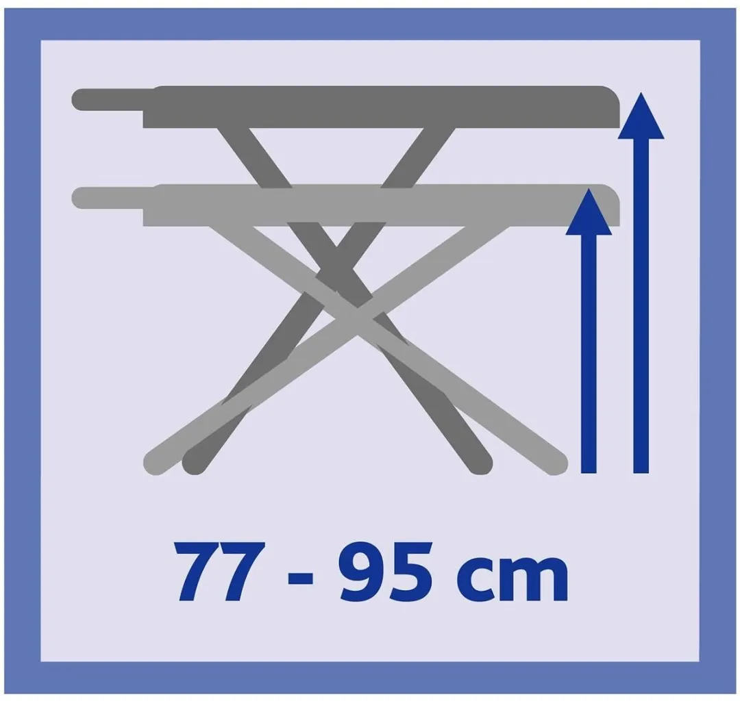 Vileda Perfect 161266 Strijkplank 122x44cm - Groen