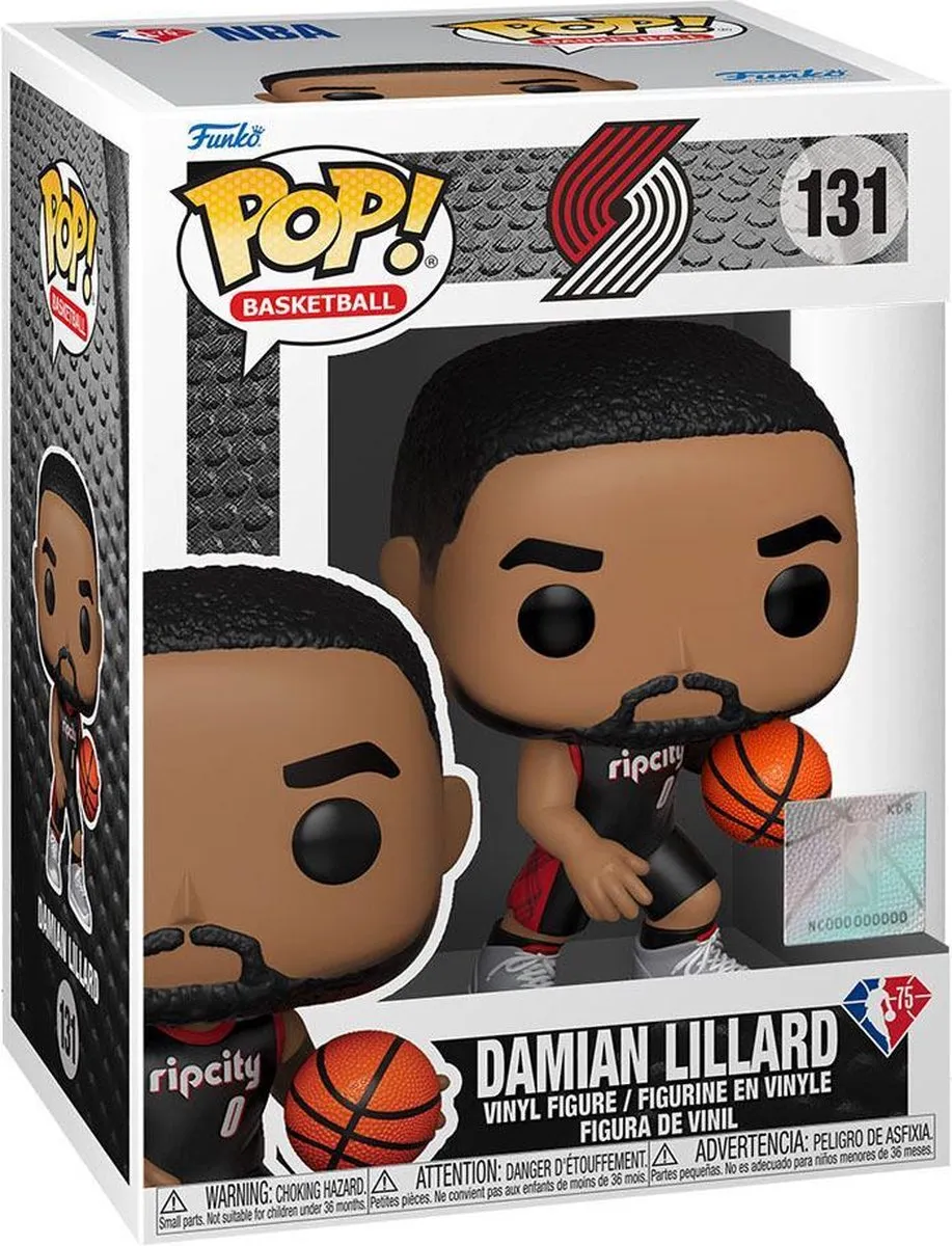 Funko Pop! NBA Damian Lillard City Edition 2021