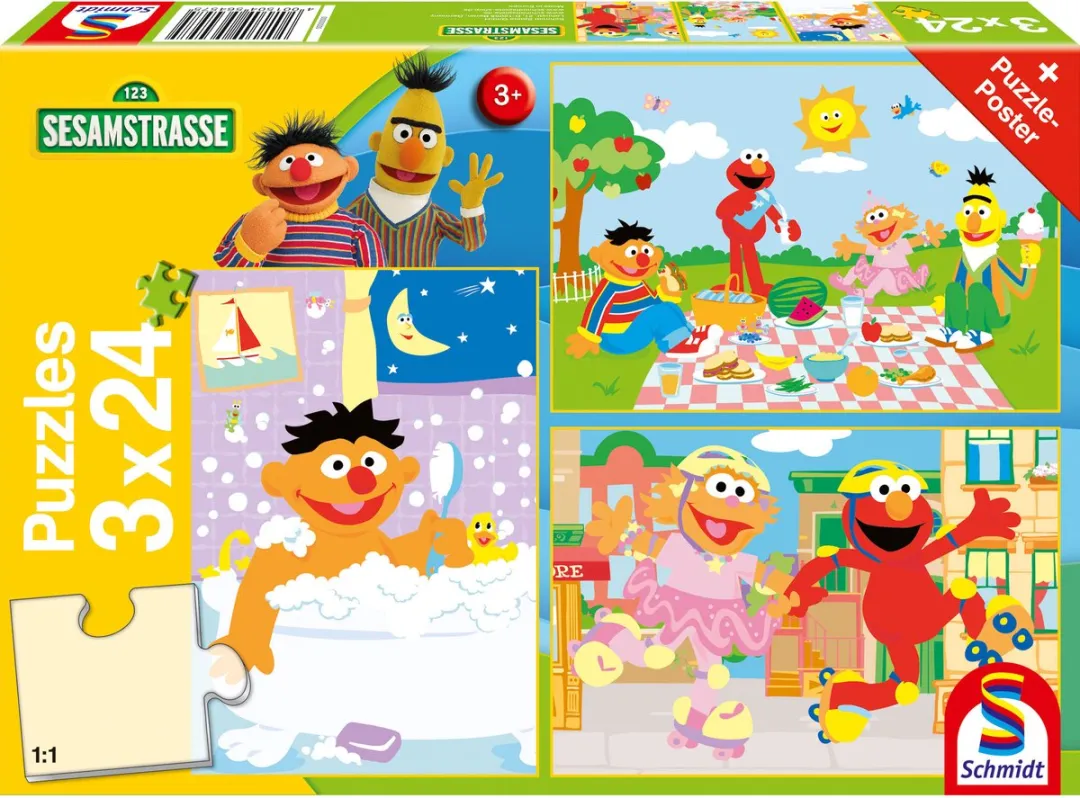 Schmidt Spiele Sesamstraat Puzzel
