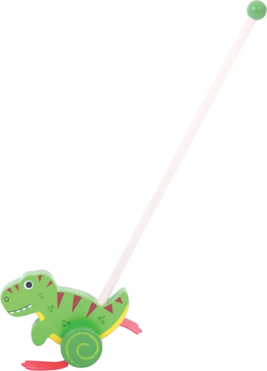 BIGJIGS Duwstok Dino T-rex - Multicolor
