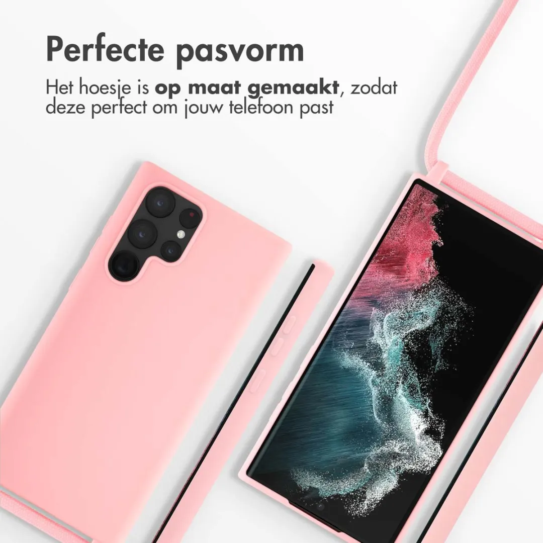 Imoshion Hoesje Samsung Galaxy S22 Ultra - Roze
