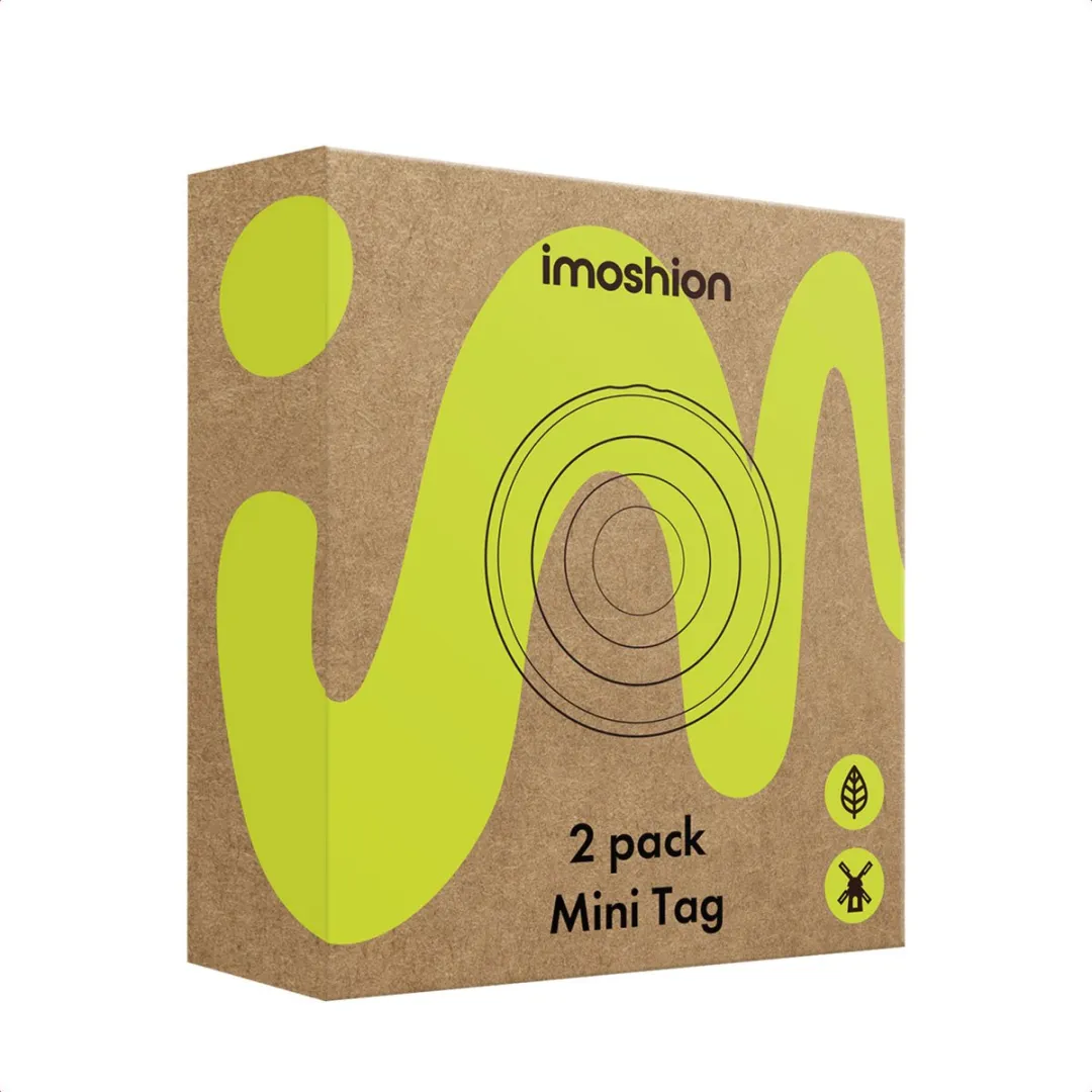 imoshion Mini Tag SH00079980 Bluetooth Tracker - 2 Stuks Wit