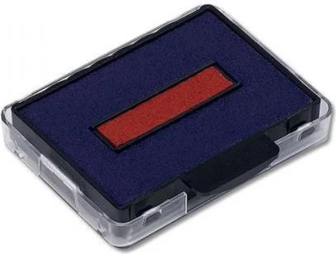 Trodat Professional 6/50/2 Stempelkussen - 2 Stuks Blauw & Rood