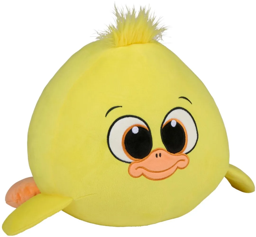 Eddy Toys Pluche Eend Knuffel 40cm - Geel