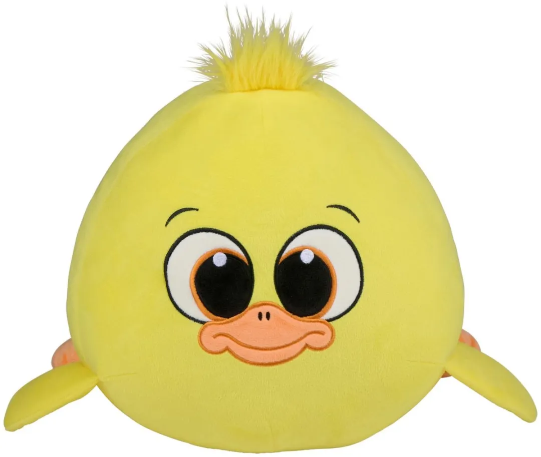 Eddy Toys Pluche Eend Knuffel 40cm - Geel