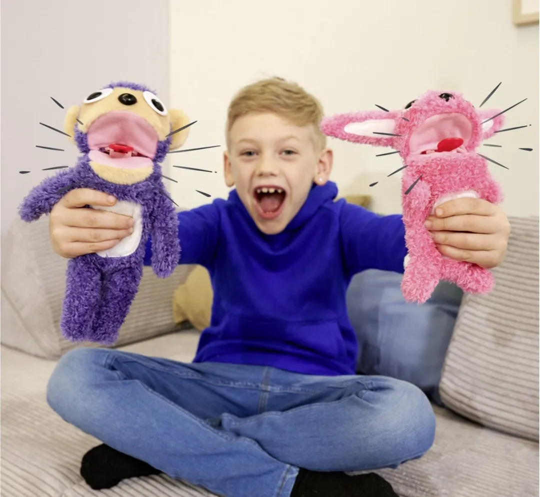 Nicotoy Screamerz Rambling Rabbit Interactieve Knuffel - 5+