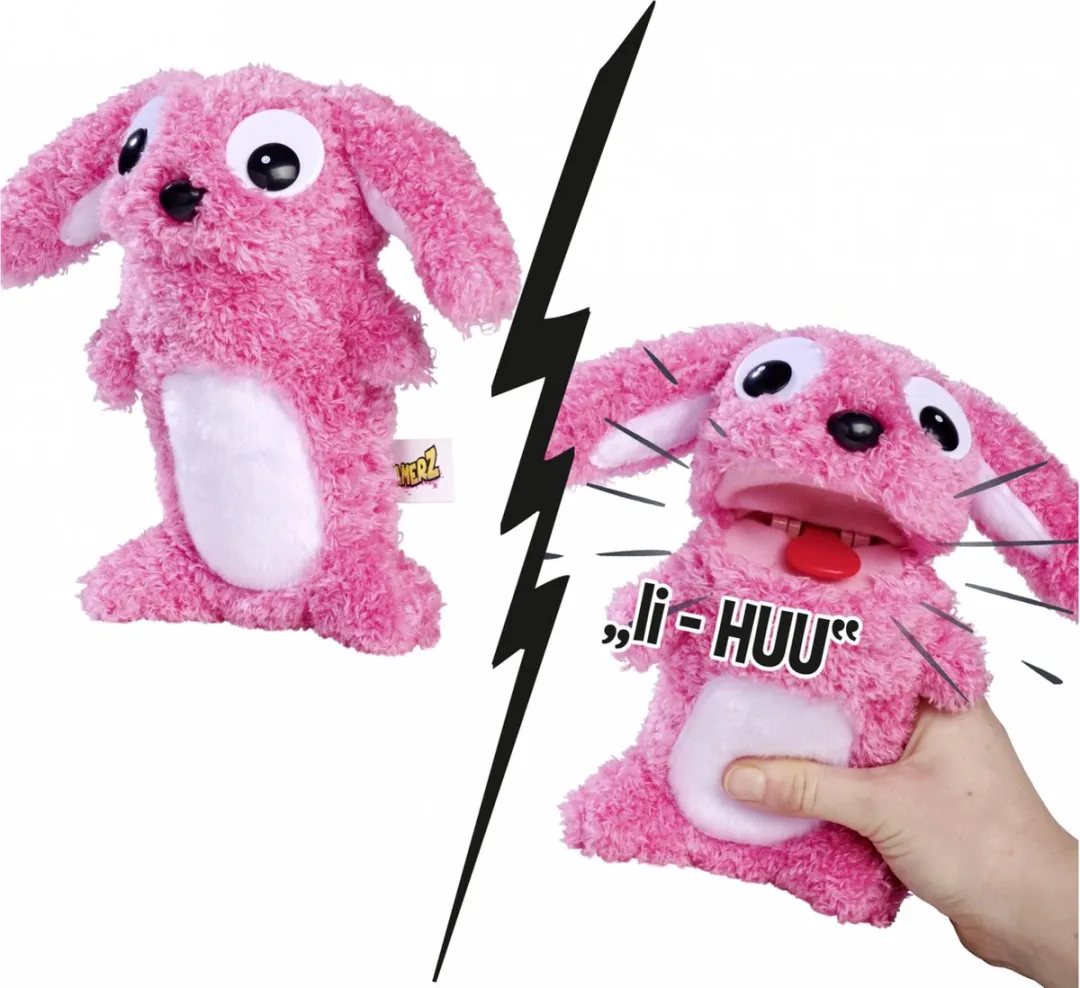 Nicotoy Screamerz Rambling Rabbit Interactieve Knuffel - 5+