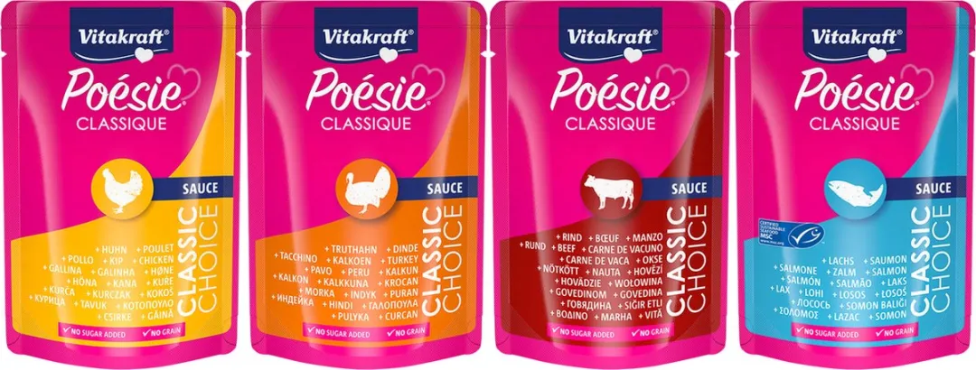 Vitakraft Poésie Classique Natvoer Multipack 12x85g