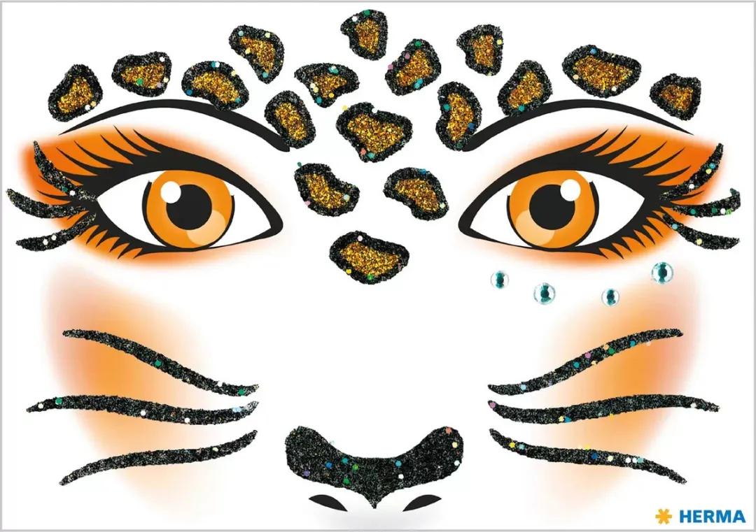 Herma Face Art Sticker - Multi