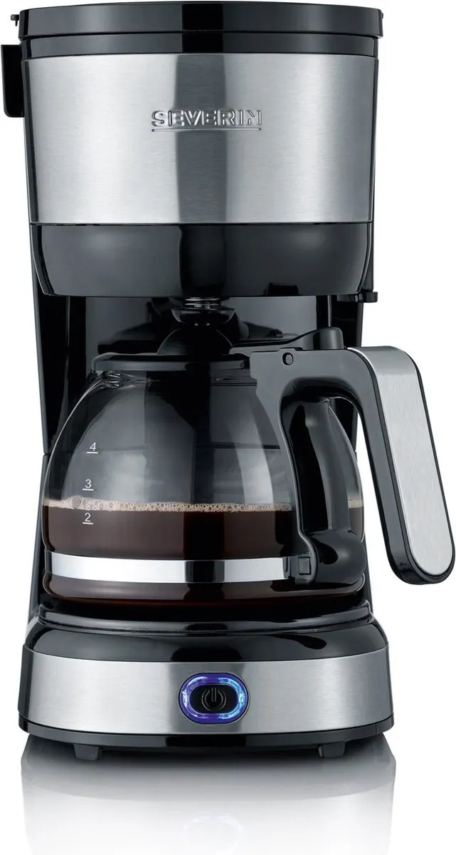Severin KA 4819 Halfautomatisch Koffiezetapparaat - 750W - Zwart/Roestvrijstaal