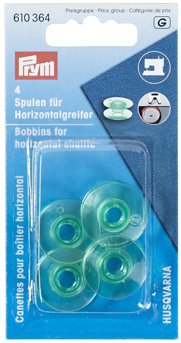Prym Naaimachinespoel 21,6mm - 4 Stuks
