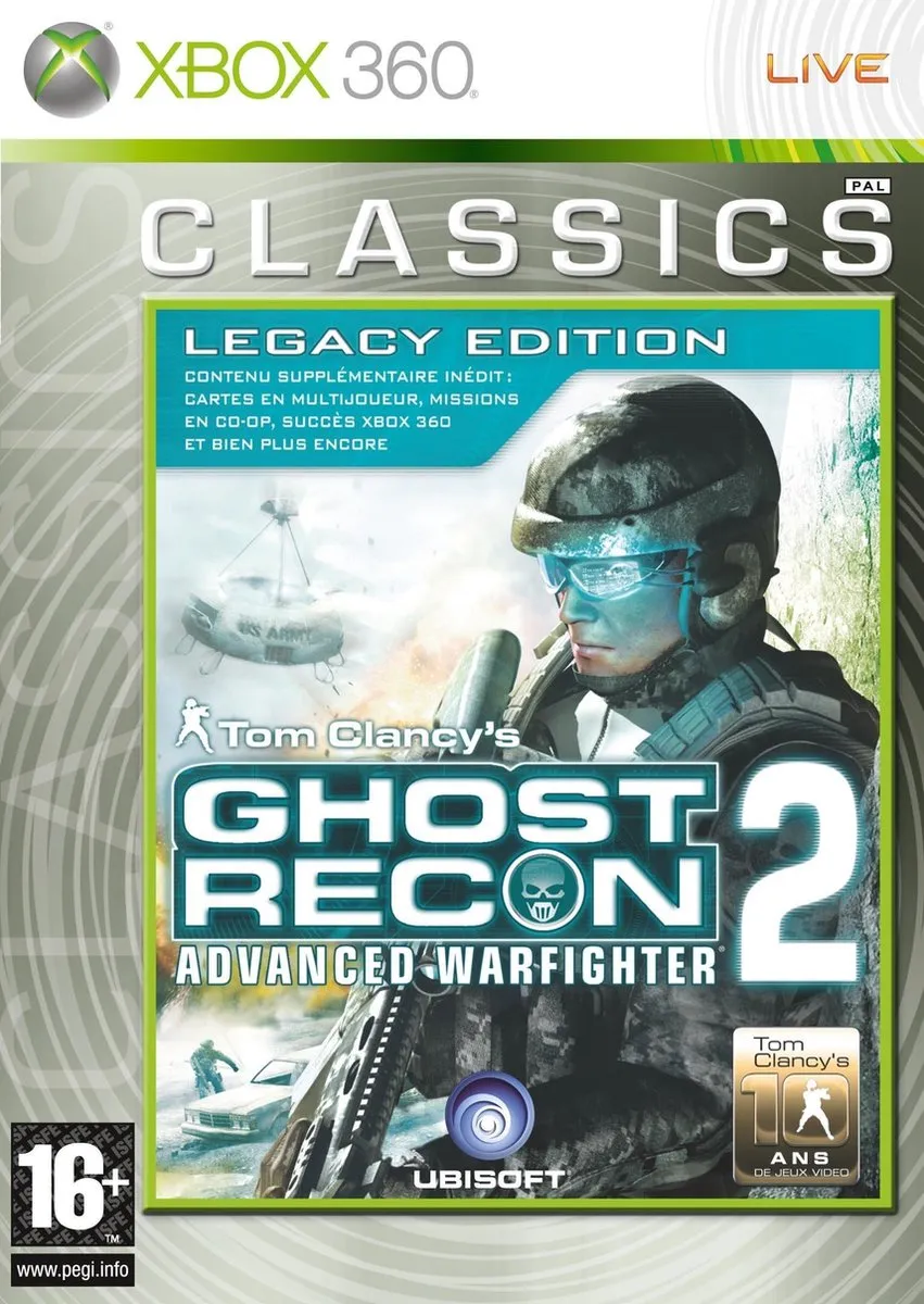Ubisoft Tom Clancy's Ghost Recon Advanced Warfighter 2 Legacy Edition Xbox 360