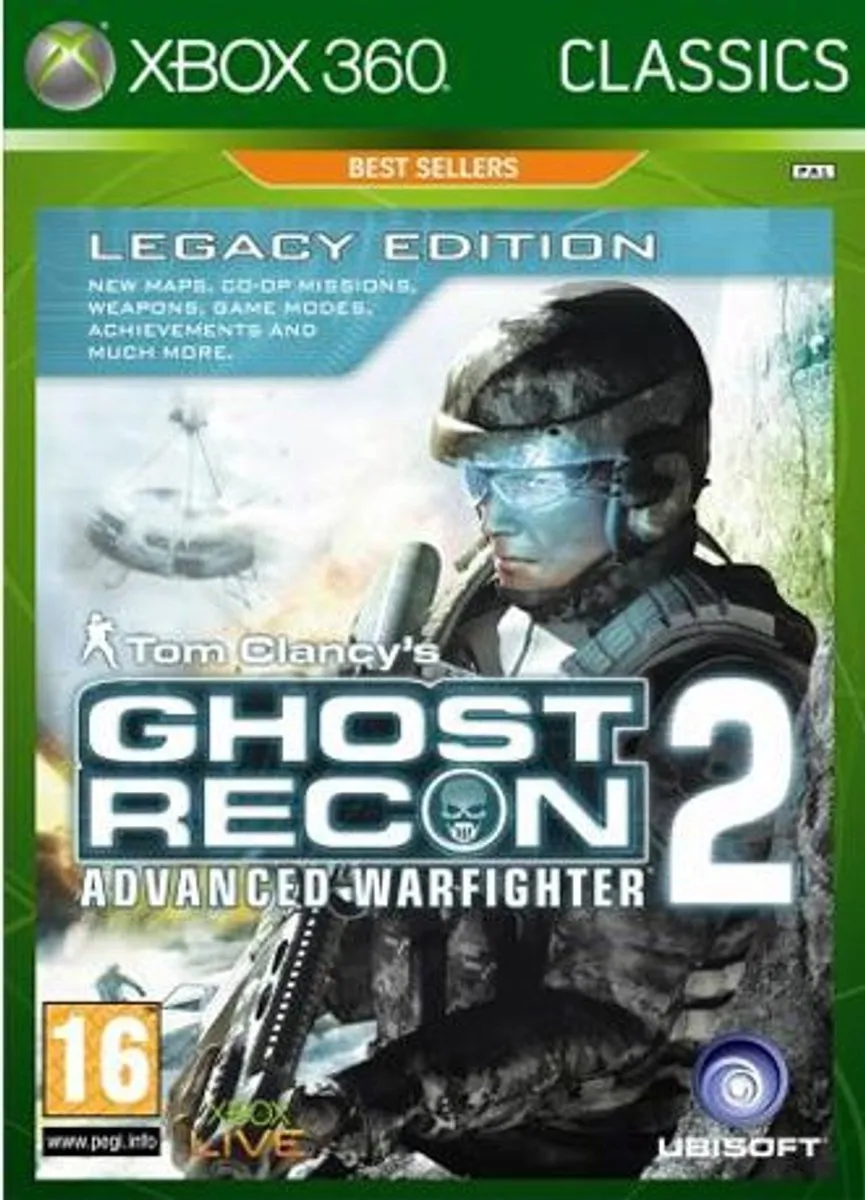 Ubisoft Tom Clancy's Ghost Recon Advanced Warfighter 2 Legacy Edition Xbox 360