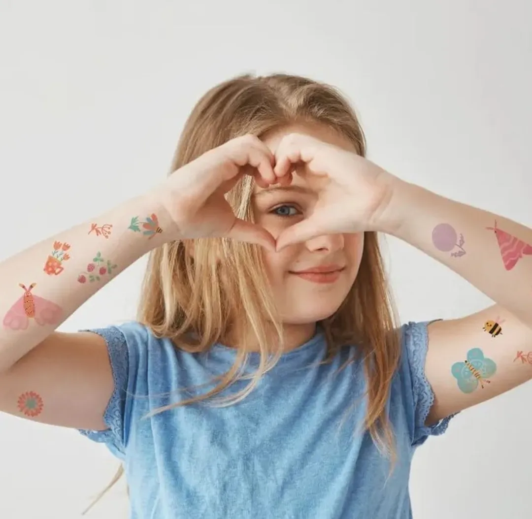 Dodo Toys Tattoo Stickers Flowers - 50 Stuks