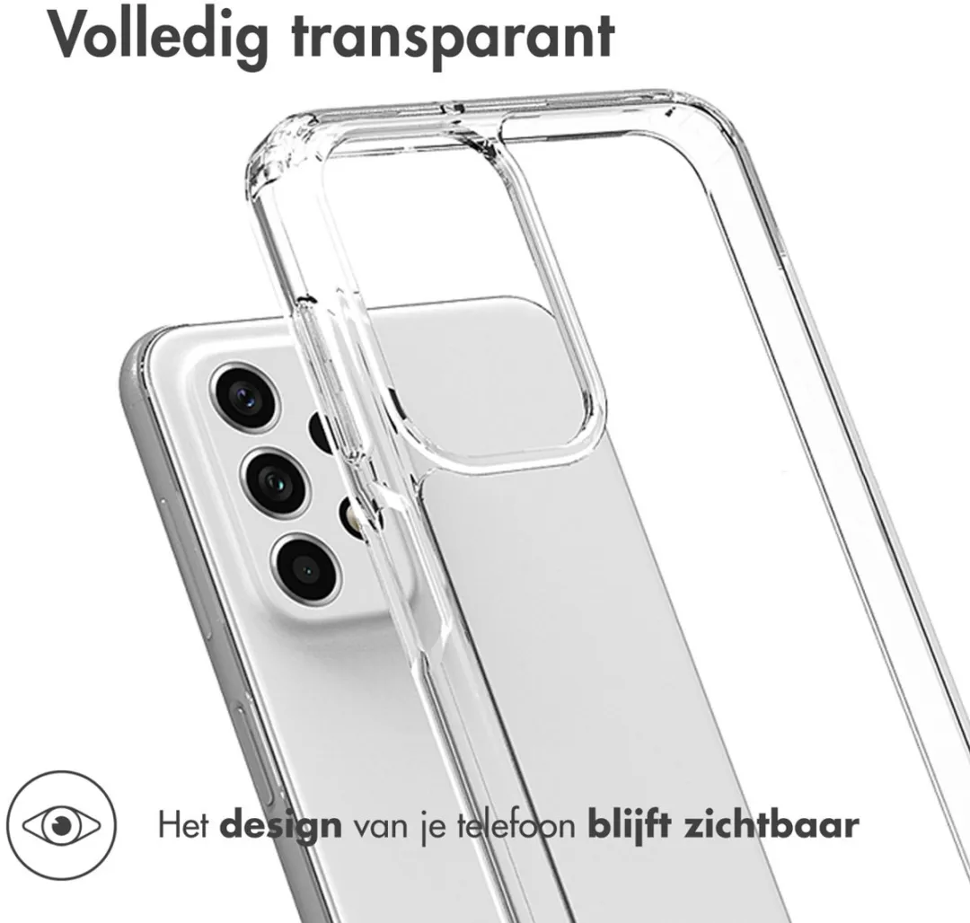Accezz Xtreme Impact Backcover 2.0 Hoesje - Samsung Galaxy A23 - Transparant