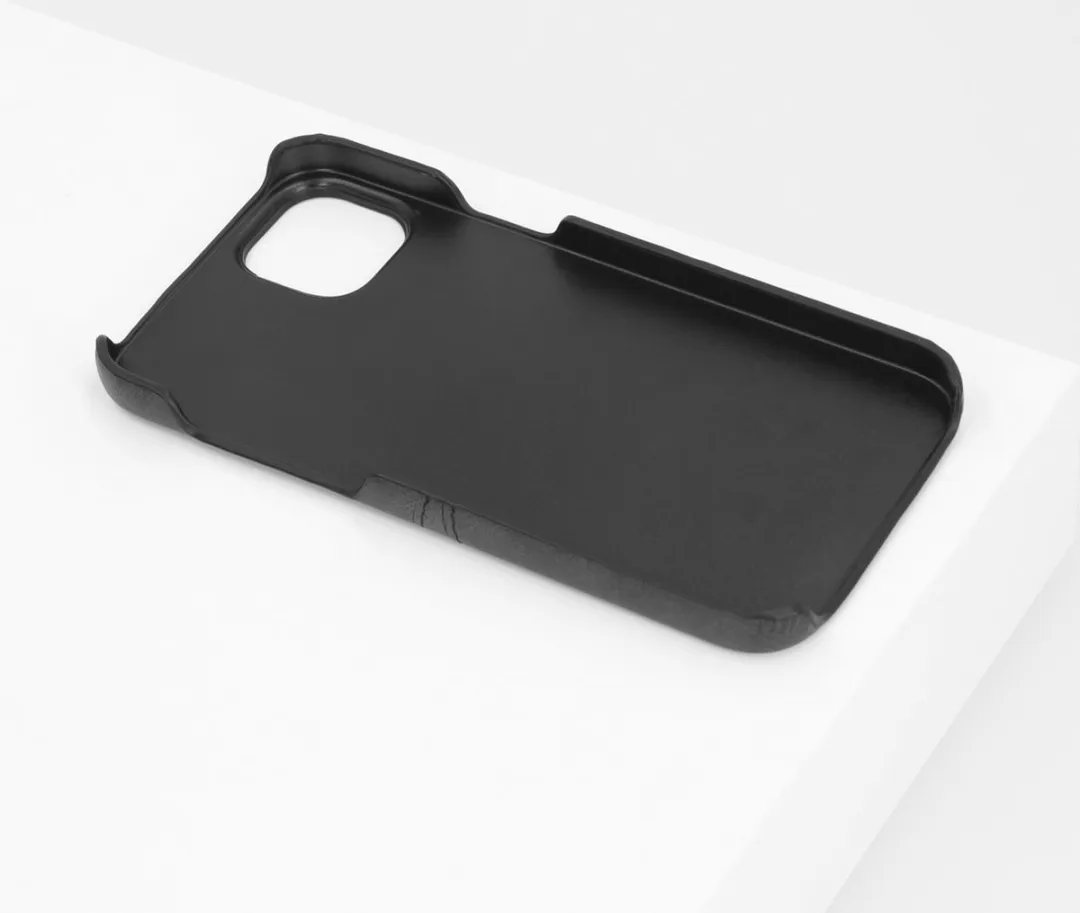 BMAX iPhone 14 Plus Hardcase Hoesje - 2 Pasjes - Zwart