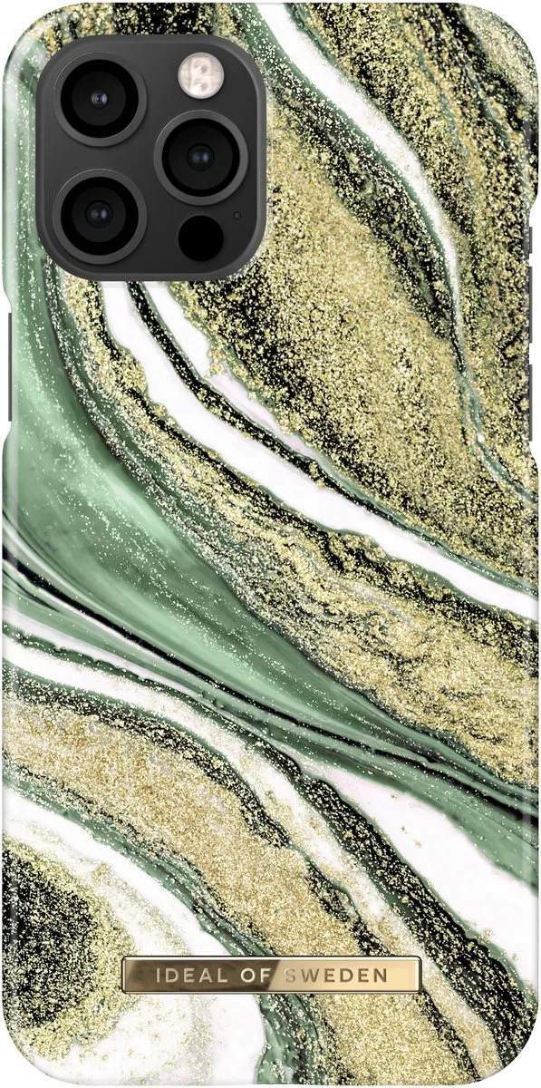 iDeal of Sweden Fashion Case iPhone 12 Pro Max IDFCSS20-I2067-192 - Cosmic Green Swirl - afbeelding 2 van 5