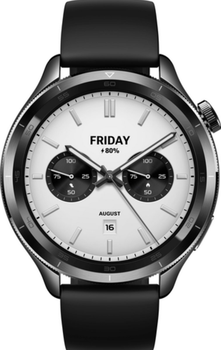 Xiaomi Watch S4 - Smartwatch - 47 mm - Zwart