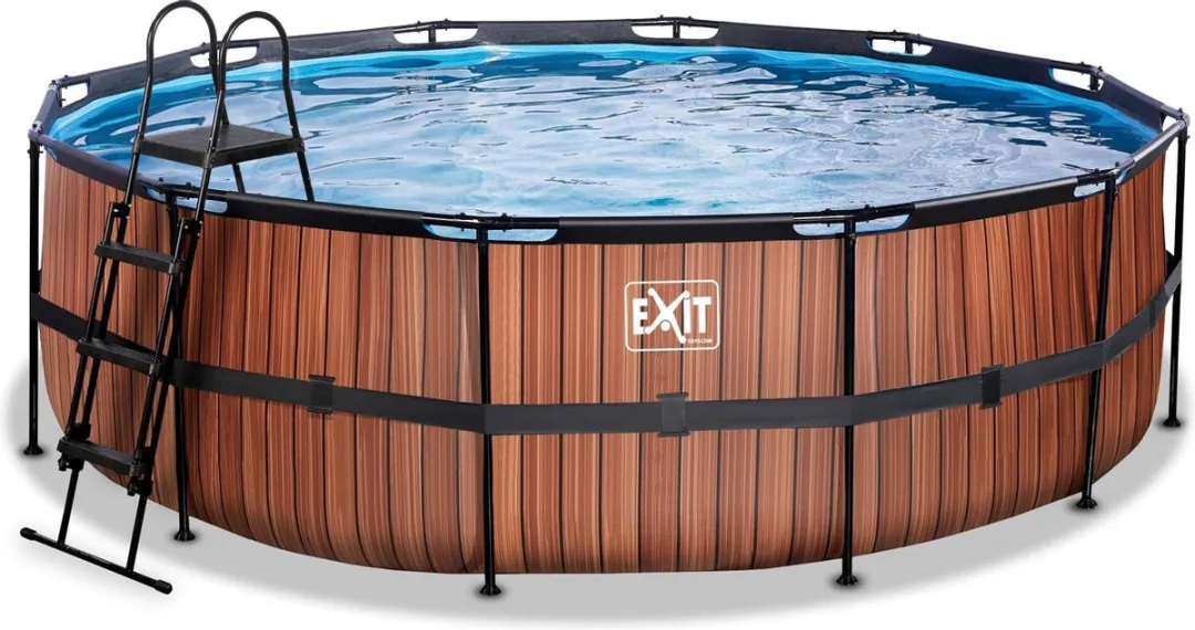 EXIT Wood Zwembad 450x122cm