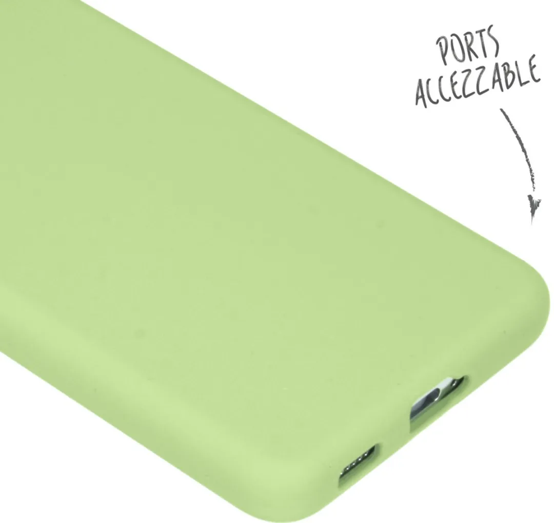 Accezz Hoesje Samsung Galaxy S21 Plus - Groen