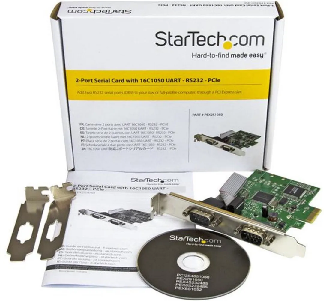Startech PEX2S1050 PCI Express Seriële Kaart