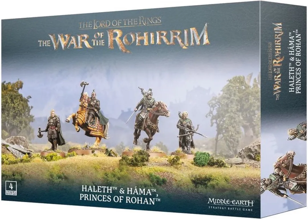 Games Workshop Middle-Earth Haleth & Hama Princes of Rohan 30-89