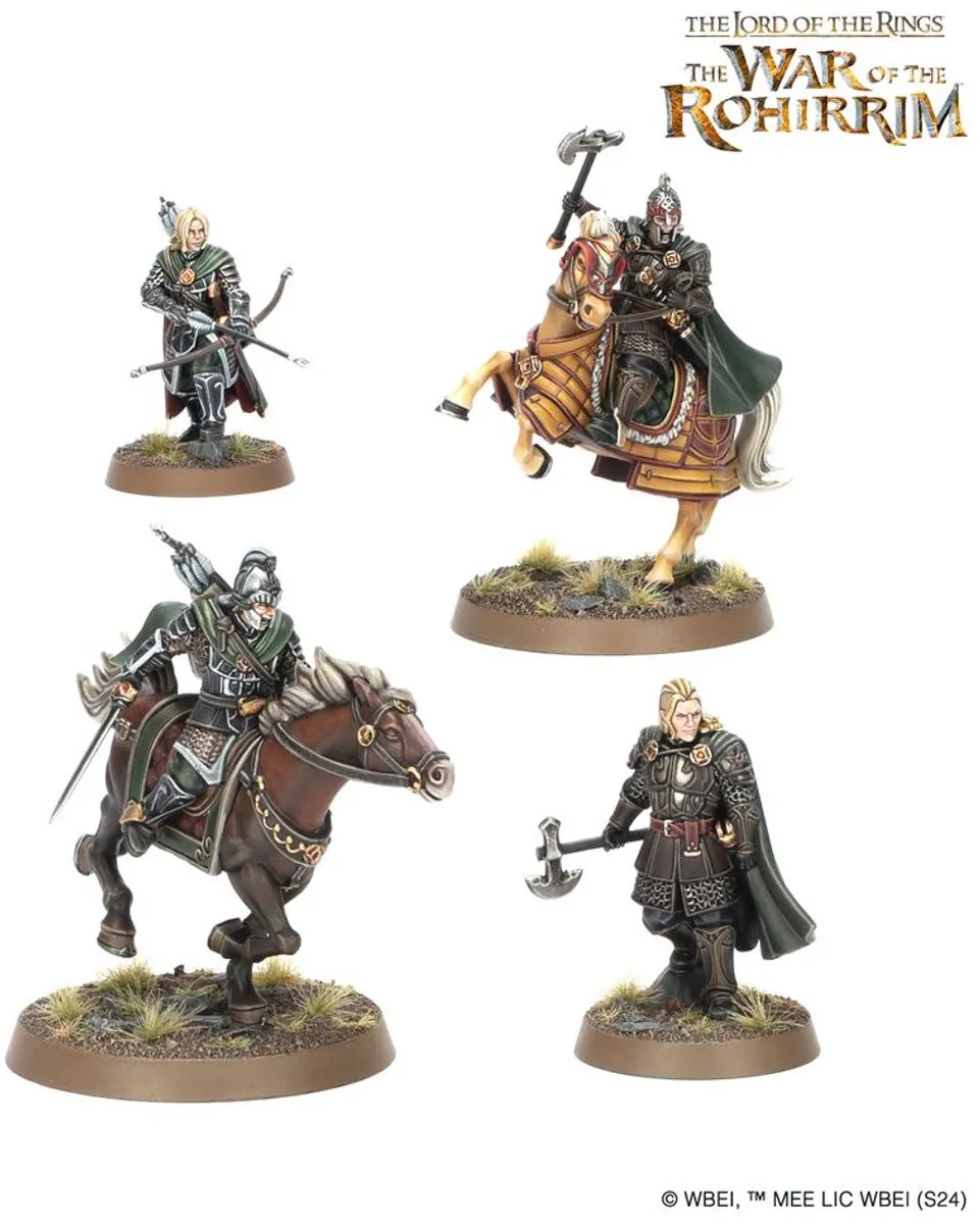 Games Workshop Middle-Earth Haleth & Hama Princes of Rohan 30-89 - afbeelding 6 van 6