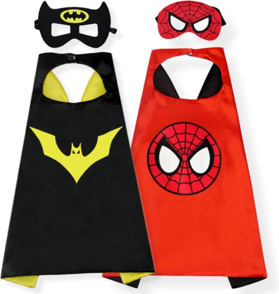 Jobber Toys Batman & Spiderman Capes