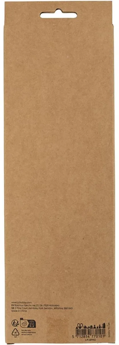 Creativ Company Chenilledraad Beige 6mm - 30cm - 50 Stuks