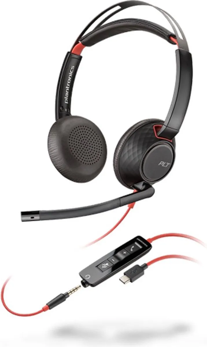 Poly BLACKWIRE 5220 Stereo Headset USB-C