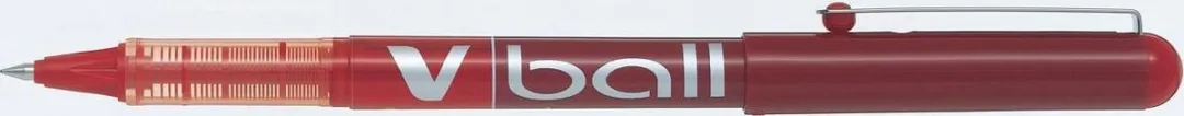 Pilot Roller V-Ball V5 V7 - 03mm punt 05mm Rood