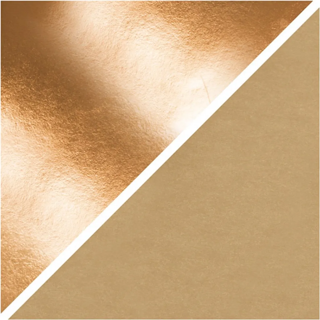 Creativ Company Faux Leather Papierrol Rosé Goud 100x50cm