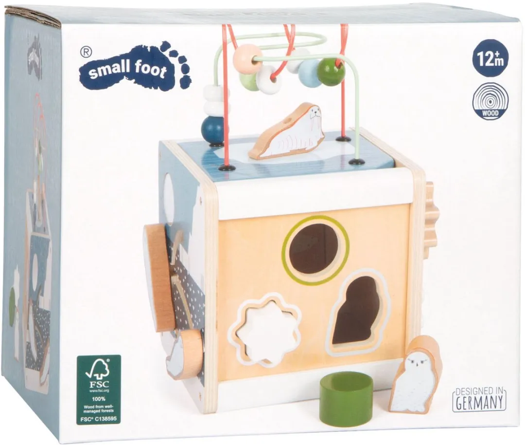 Small Foot Houten Activiteitskubus Arctic 12451 - Multi